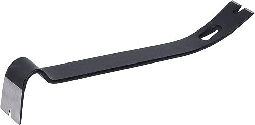 Roughneck Nageleisen 15“ (Brecheisen 387 mm, aus legiertem Stahl, abgeschrägter Nagelentferner, Stemmeisen, Oberfläche pulverbeschichtet) 484152, Schwarz