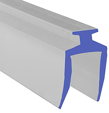 Soft Flexible Rubber Shower Seal | for Bi Folding Doors & Shower Screens | Fits Into Channel | BIF066 (2 Metres)