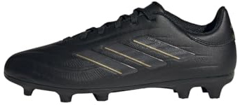 adidas Unisex barn COPA Pure II League fotbollsskor fast mark, Kärna svart kolguld metallisk, 38 EU