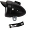 Vintage Design Retro Fahrrad LED Scheinwerfer Chrom Metall Shell Helligkeit (ist schwarz)