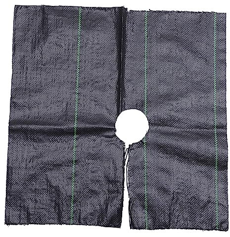 HIAKDOFT 12fogli Telo da Giardinaggio Anti-Erbacce Resistente e Permeabile per Percorsi Aiuole e Paesaggistica per Mantenere umidità del Terreno