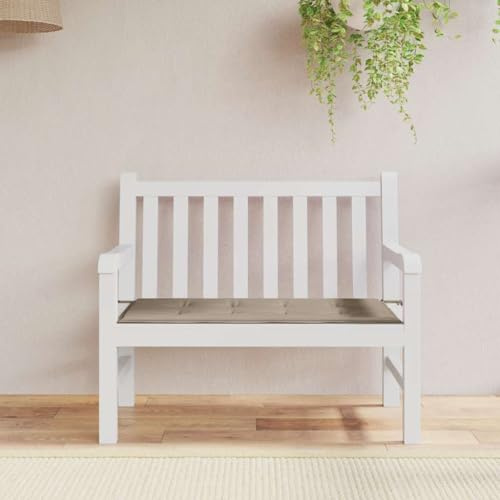 Generico Cuscino per Panca Tortora 100x50x4 cm in Tessuto Oxford,Cuscini per sedie-47621
