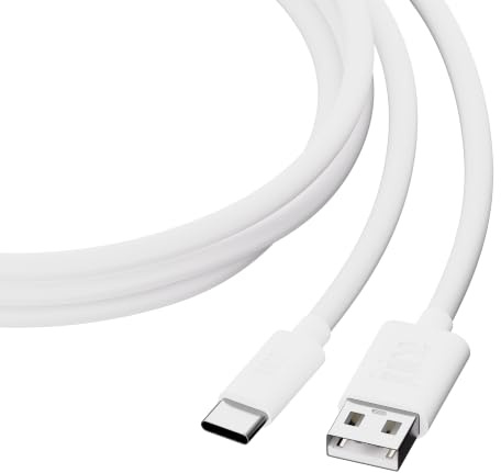 Juice XXL - Cable de Carga y sincronización USB Tipo C, 3 m, Color Blanco