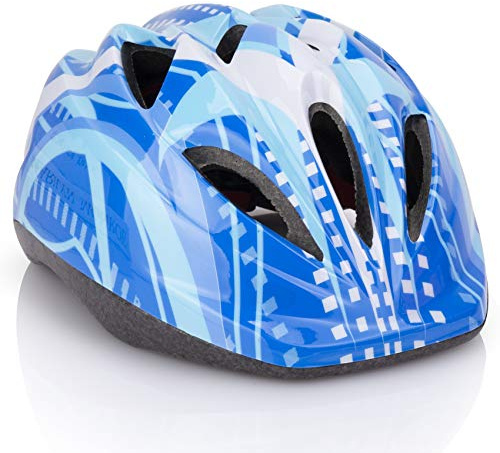 Kid Bicycle Helmets, LX LERMX Kids Bike Helmet Ages 5-14 Adjustable from Toddler to Youth Size, Durable Kids Bike Helmet with Fun Designs for Boys and Girls