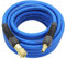 YOTOO Manguera de aire comprimido híbrida, Manguera neumática de 10 m de largo, 9,5 mm ID x 15,5 mm AD, 300 PSI con conectores de acoplamiento rápido de Alemania de 1/4 pulgadas, limitador de flexión