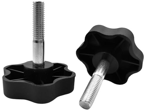 Timyrimy 2PCS M8 x 40mm Canopy Screw for Porch Swing, Replacement Knobs, Fixing Bolts to Attach Canopy Frame to Swing Frame