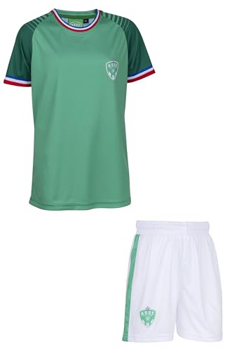 Saint Etienne Ensemble Maillot Short ASSE - Collection Officielle AS 10 Ans