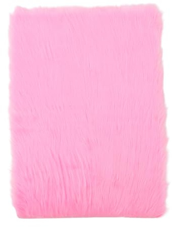 HYTROVE Alfombra Peluda Rectangular de Felpa Rosa 2x3 Pies
