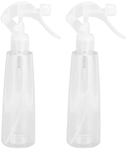 MEEVINWH Flacon pulvérisateur transparent pour huiles essentielles, aromathérapie, déodorants, nettoyants ménagers, sprays pour le visage, capacité de 200 ml avec buse à brume
