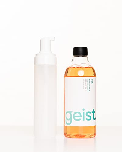 Geist. Rapid Leder- und Kunstlederreiniger Pro | Gegen Starke Verschmutzungen auf Lederautositzen, Sofas, Möbeln, Taschen, Schuhen | Auf Wasserbasis | Stark Lederreiniger | 500 ml