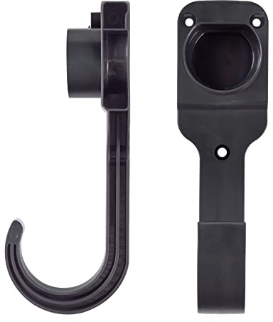 Ring Type-2 EV Cable Wall Hook & Holster for Easy Storage | Durable Quality, Prevents Damage, Simple Installation, Versatile Design