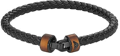 Emporio Armani Herrenarmband Tigerauge braun, EGS3035001