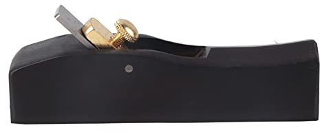 Premium-Handhobel für Holzarbeiter – 120-mm-Zimmermannshobel aus Ebenholz mit Scharfer 65-Mn-Klinge Zum Schneiden, Polieren und Entgraten (120mm)