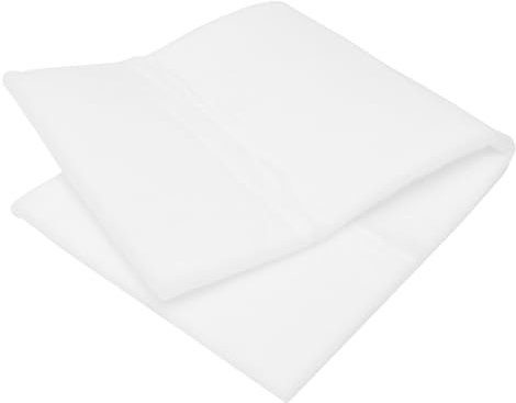 Toddmomy Filterwatte Für Aquarien Wattepads Für Aquarien Fischfilter Aquarienfilter Aquarium Aquarienlicht Teichfilter Küche Mit Dunstabzugshaube Dunstabzugshaubenfilter Weiß Polyester