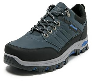 JOMIX Scarpe Uomo Trekking Scarpe da Montagna Antiscivolo e Ammortizzanti Traspiranti e Leggere per Arrampicata e Alpinismo all'Aperto MOS255036 (Navy,41)