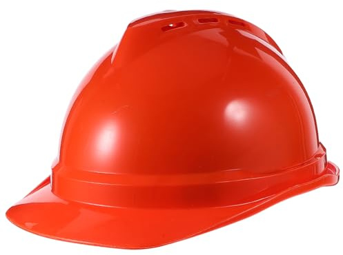 Gatuida Casco de Trabajo Protector: Casco Industrial ventilado con Correa Ajustable - Equipo de Seguridad para Trabajadores de la construcción, Ingenieros y proyectos de Bricolaje en el hogar.