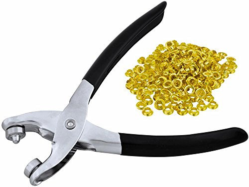 [UNBRANDED] Pinze per occhielli da 17,8 cm, tipo di punzonatura rotondo, lunghezza 180 mm, lunghezza, imperiale 7 cm, punta, dimensione ugello 7 mm, utensili per fori da punzonatura - 20844