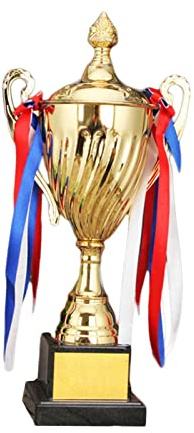 Ronyme o Trofeo Ricompense Trofeo Grande Coppa Trofeo in Metallo Ricordo per celebrativo Concorso di Calcio Calcio Baseball
