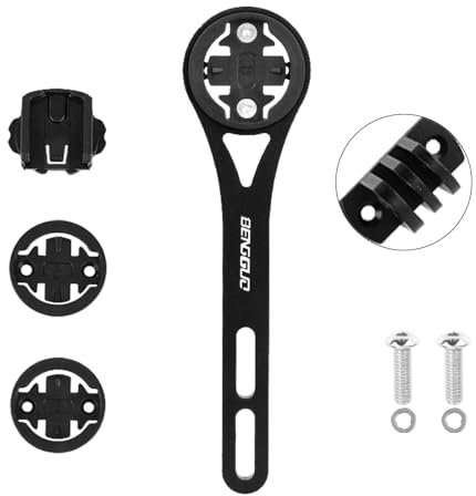 Support GPS intégré VTT compatible avec Garmin, Wahoo, Bryton, Cateye, ordinateur de vélo avant