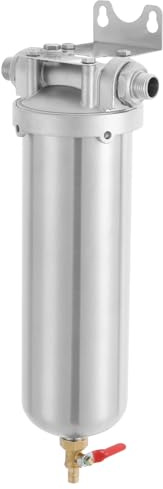 Système de filtration d'eau sous évier 8000 l Filtre à eau sous évier 40 microns Précision de filtration sous évier Filtre à eau 0,1-0,8 Mpa Système de filtration d'eau potable Plage de température