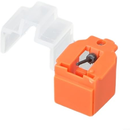 Fauhapyway Aguja de repuesto para tocadiscos de fibra de carbono compatible con discos de vinilo ATN3600 ATN91 AT-PL50 RPM