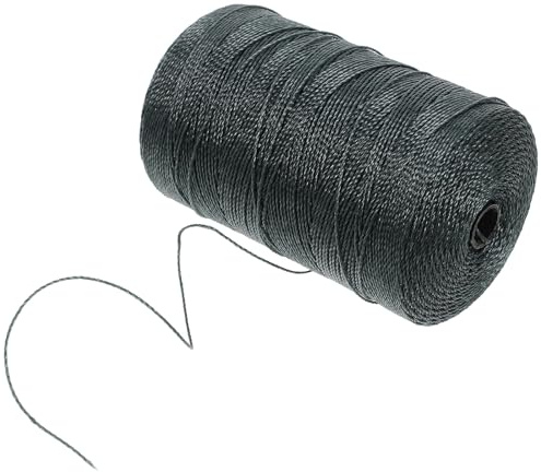 VILLCASE Filet Corde en Nylon, Ligne de Pêche Tressée Ultra-Fine, Haute Résistance à L’Usure, pour Réparation de Filets et Chaussures,