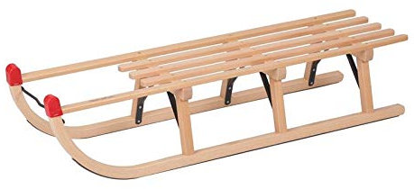 Colint Schlitten 110 Davos Holz Rodel Winter Sport Leine Holzschlitten NEU