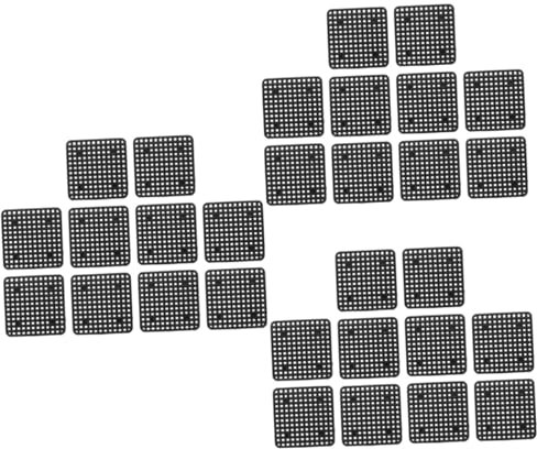 Yardwe 90stücke Kunststoff Mesh Pads Für Blumentöpfe Drainagefilter Für Optimale Bewässerung Und Luftzirkulation Für Pflanzen Und Blumen Im Innen Und Außenbereich