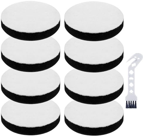E0106 Air Speed Vacuum Filter for Eureka NEU100 NEU10AE4 NEU102 NEU10AE5 NEU10AE2 Compact Bagless Upright Vacuum Cleaner - 8 Pack Air Speed Foam Replacement Filters