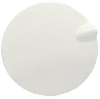 QASULER for Ford, for Focus 2 MK2 MK3 8M51-F405A02-AA, Silber Tankdeckel Abdeckung Klappe Tür Kraftstoffeinfüllklappe Deckelkappe Tankdeckelabdeckungen(White)
