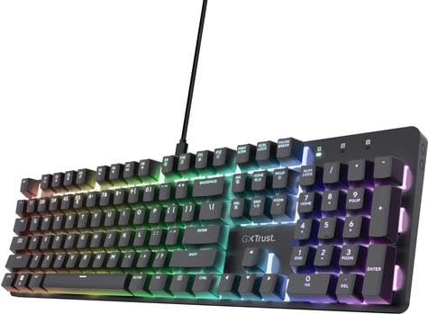GXTrust Zora Mechanische Tastatur Deutsches Layout (QWERTZ), Schwarz