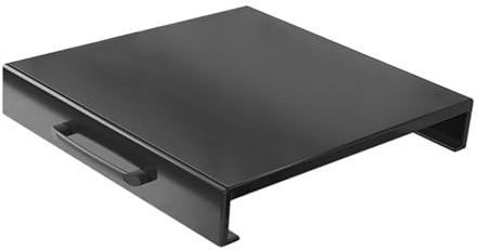 Cache-Plaque de Cuisson, Protection pour Induction, Planche de Service, Organisateur Étagère de Rangement en Acier, Support avec Base Antidérapante, Facile à Nettoyer, pour Cuisine, 30x40x5cm