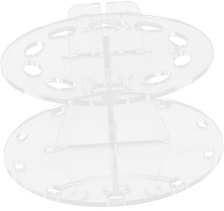 OUNONA Expositor de Brochas de Maquillaje Forma de Árbol Soporte para Secar y Guardar Brochas de Maquillaje para Tocador o Baño