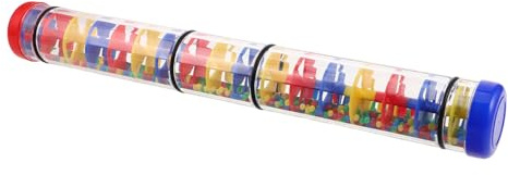 Uonlytech Bâton De Pluie Éducatif Jouet Musical pour Tout-Petits 40 Cm Spiralé Sonore Développement Sensoriel Éveil Auditif Apprentissage Jeu Individuel