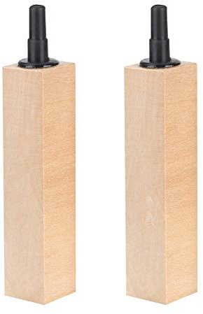 2Pcs/Set Natural Wooden Air Bubble Stone Diffuser Air Stone Cylinder Fine Bubbles Air Pump Accessories for Hydroponics Aquarium Tank Pump(L)
