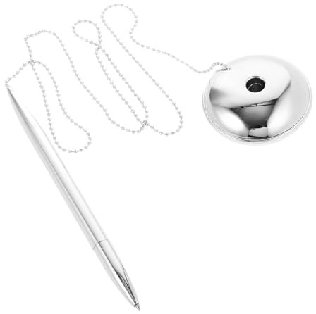 NAMOARLY Kugelschreiber Mit Kette Eleganter Schreibtisch-stift Für Büro Und Geschäftsbedarf Multifunktionale Schreibutensilien Hochwertiger Stift Für Stilvolles Schreiben