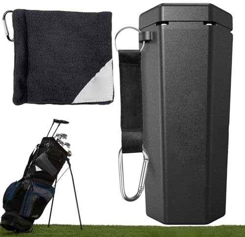 Golfball Waschmaschine - Golfball Reinigungsgerät, Golfballreinigungsset | Minigolfball Waschmaschine, Zubehör für Golfballpflege, Golfballreinigungsstation, Tragbarer Golfballreiniger, Golfballpflege
