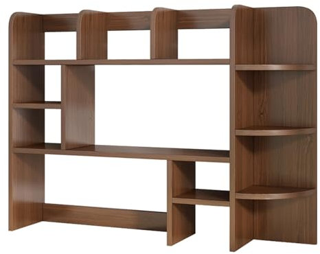 Estantería de Escritorio, estantería de Escritorio, estantería de sobremesa para Ordenador, Estante de exhibición de Almacenamiento Abierto, estantería de encimera, estantería para