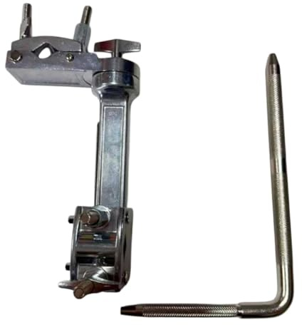 F Fityle Abrazadera de Tambor, Soporte de extensión para percusión, Abrazadera para Soporte de platillos, Abrazaderas múltiples para Escenario, bombos, con Vara