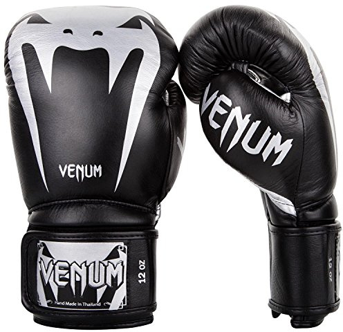 Venum Giant 3.0 boxningshandskar Muay Thai, kickboxning, svart/silver, 30 ml