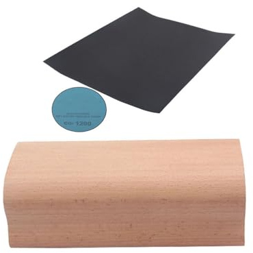 rosenice Luthier Tools Holz Schleifblock 5.2 Zoll Für Griffbrett Nivellierung Und Fret Polieren Gitarren Und Bässe Zubehör