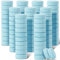 Boao 100 pastillas de lavado concentradas de vidrio para parabrisas de coche, tabletas efervescentes sólidas, tabletas de limpieza de limpiaparabrisas sólidas para coche, cocina, ventana