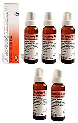 Kaxilu Dr. Reckeweg R6 Influenza Drop(Pack of 5) One for Each Order