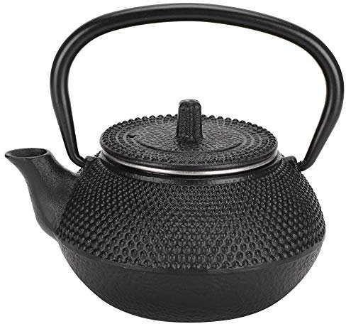 Tetera De Hierro Fundido, Hervidor De Hierro De Uso Doméstico De 0,3 L Con Colador Modelado En Una Caldera De Té Japonesa Para El Arte Del Té, La Hospitalidad Y Los Regalos