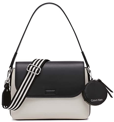 Calvin Klein Millie Damen 2-in-1 Flap Schultertasche & Crossbody