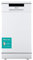 Hisense HS523E15WUK Slimline 10 Places Free Standing Dishwasher White with 30 Minutes Quick Wash [Energy Class E]