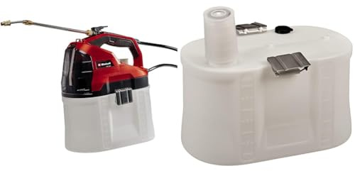 Einhell Akku-Drucksprühgerät GE-WS 18/75 Li-Solo Power X-Change (18 V, automatische Pumpe, transparenter Tank, teleskopierbare Lanze, ohne Akku und Ladegerät, inkl. 7,5 L Ersatztank)