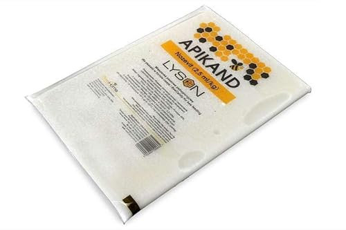 Bienenfutter - Zucker-Teig - Zucker-Paste - Landwirtschaftliches Zubehör - Natürliche Produkte - Imkerei - Honig - Bienenhaltung - Bee Fonda - Nozevit (2,5ml/kg) - 5 x 1kg