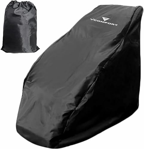 vComfort Massage Chair Cover XL Dust Protector Cover for Recliner, Resistant to Pet Scratches, Cat and Dog hairs. (Black)