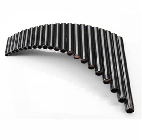Panflöte aus Kunststoff Panflute 22 Rohre ABS Panflöte G-Taste Rechts/Links Hand Schwarz Farbe Musikinstrumente Tunable Flauta Xiao